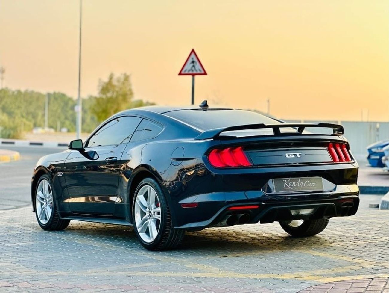 Ford Mustang GT Premium | Monthly AED 1840/- | 0% DP | Blindspot | Digital Cluster | Active Exhaust | # 43766