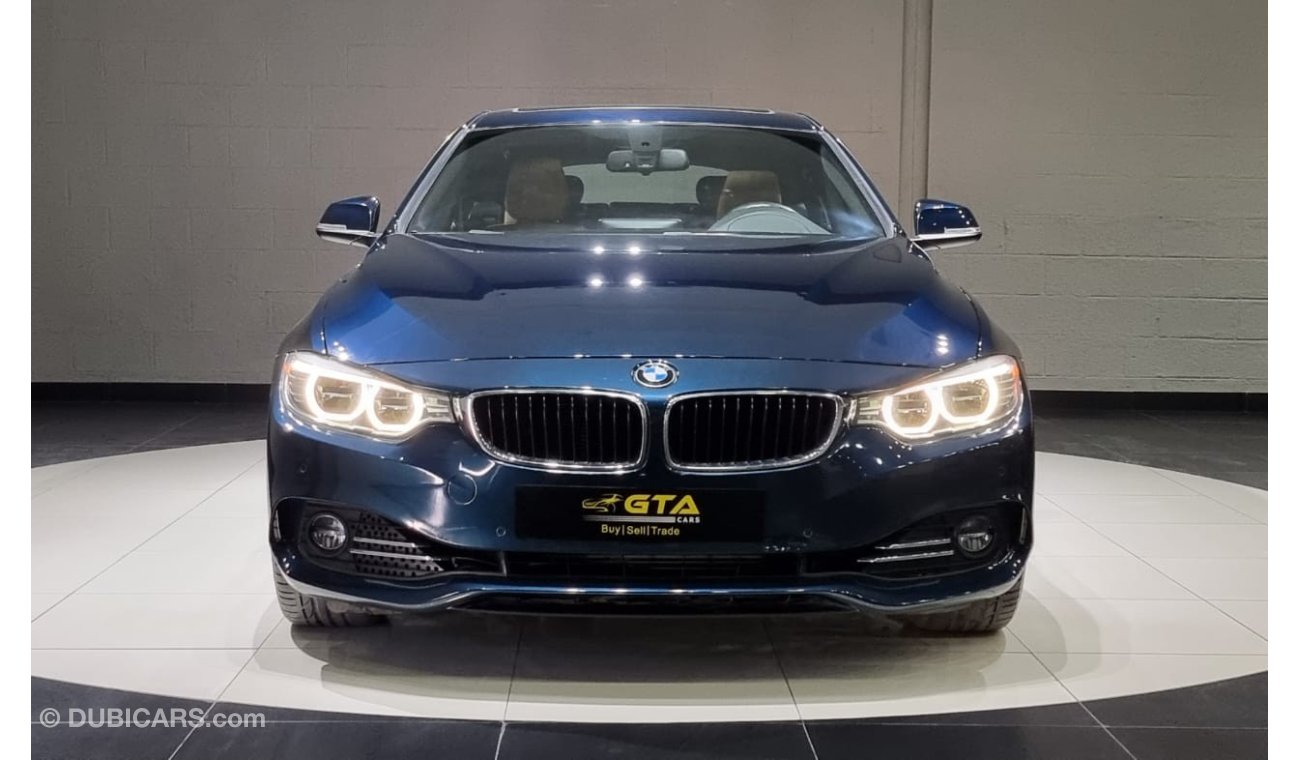 بي أم دبليو 420 2015 BMW 420I Gran Coupe, Luxury Line, Service History, Warranty, GCC