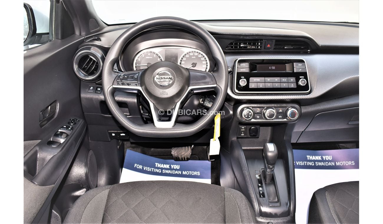 Nissan Kicks AED 799 PM | 1.6L S GCC DEALER WARRANTY