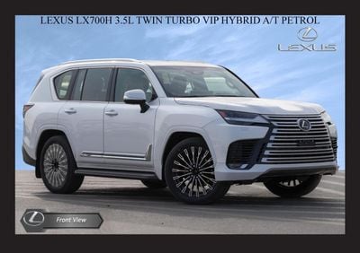 Lexus LX700h VIP LEXUS LX700H 3.5L TWIN TURBO VIP HYBRID A/T PTR 2026 Export only
