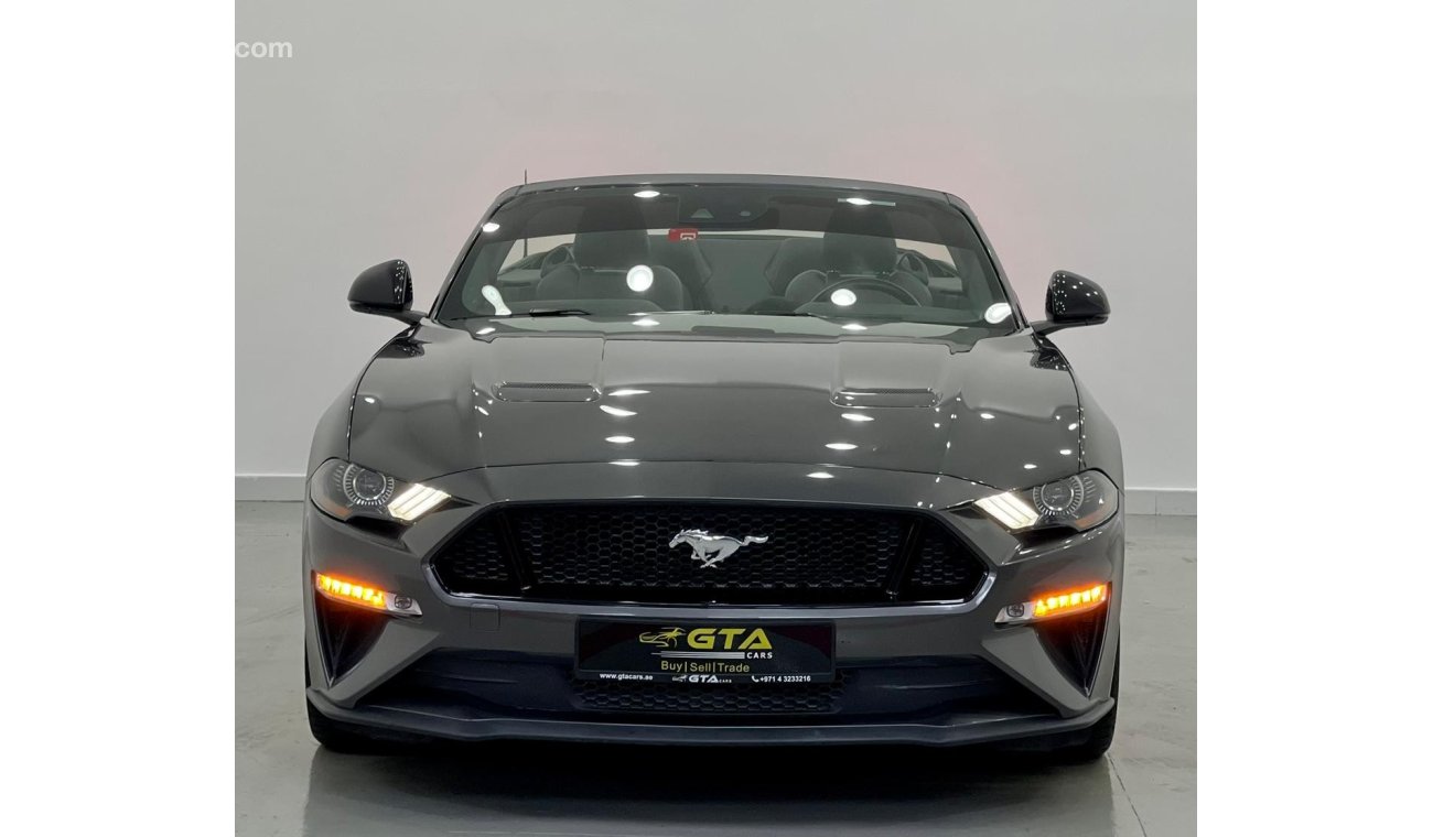 فورد موستانج 2018 Ford Mustang GT Convertible V8, April 2023 Ford Warranty + Service Package, FSH Agency, GCC