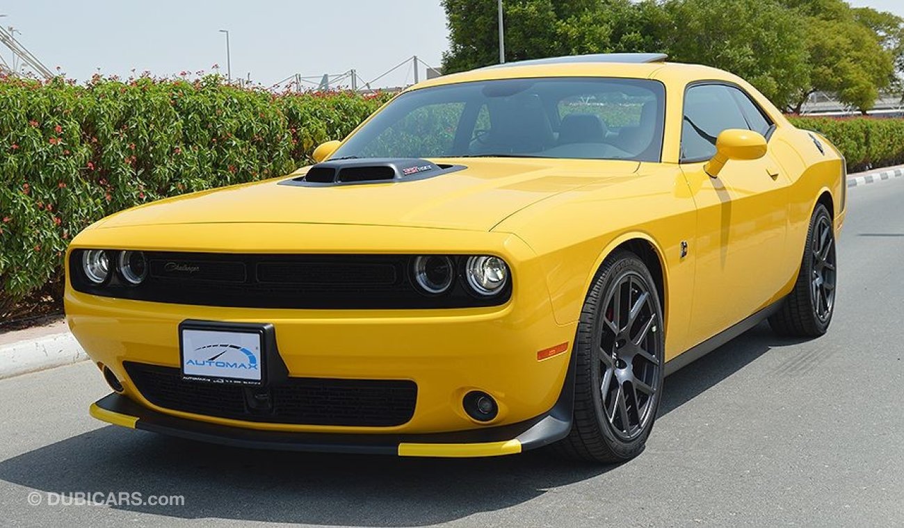 Dodge Challenger Scatpack SRT 392 HEMI, 6.4L V8 GCC, 0km with 3 Years or 100,000km Warranty