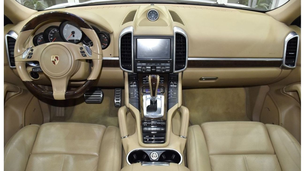 بورش كايان EXCELLENT DEAL for our Porsche Cayenne S ( 2013 Model ) in White Color GCC Specs