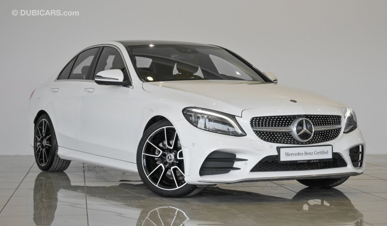 مرسيدس بنز C200 SALOON / Reference: VSB 32793 Certified Pre-Owned with up to 5 YRS SERVICE PACKAGE!!!