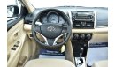 Toyota Yaris 1.5L SE SEDAN 2017 GCC DEALER WARRANTY