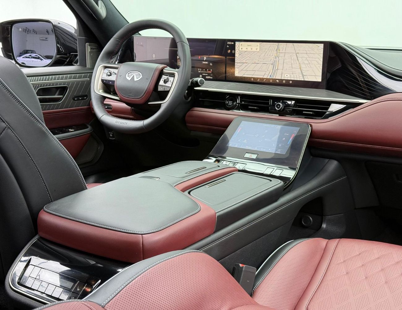 Infiniti QX80 Autograph Bench Chairs 3.5L 2025 Infiniti QX80 Autograph, 5 Years Infiniti Warranty, Full Infiniti S