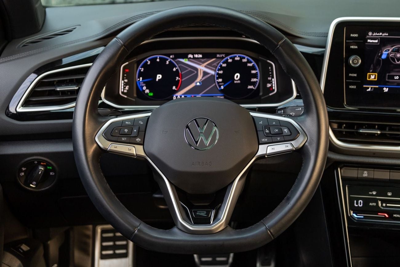 Volkswagen T-ROC R-LINE Volkswagen T-Roc R-Line 2024 GCC | Agency Warranty | Service Contract for 1,531.00 AED monthly
