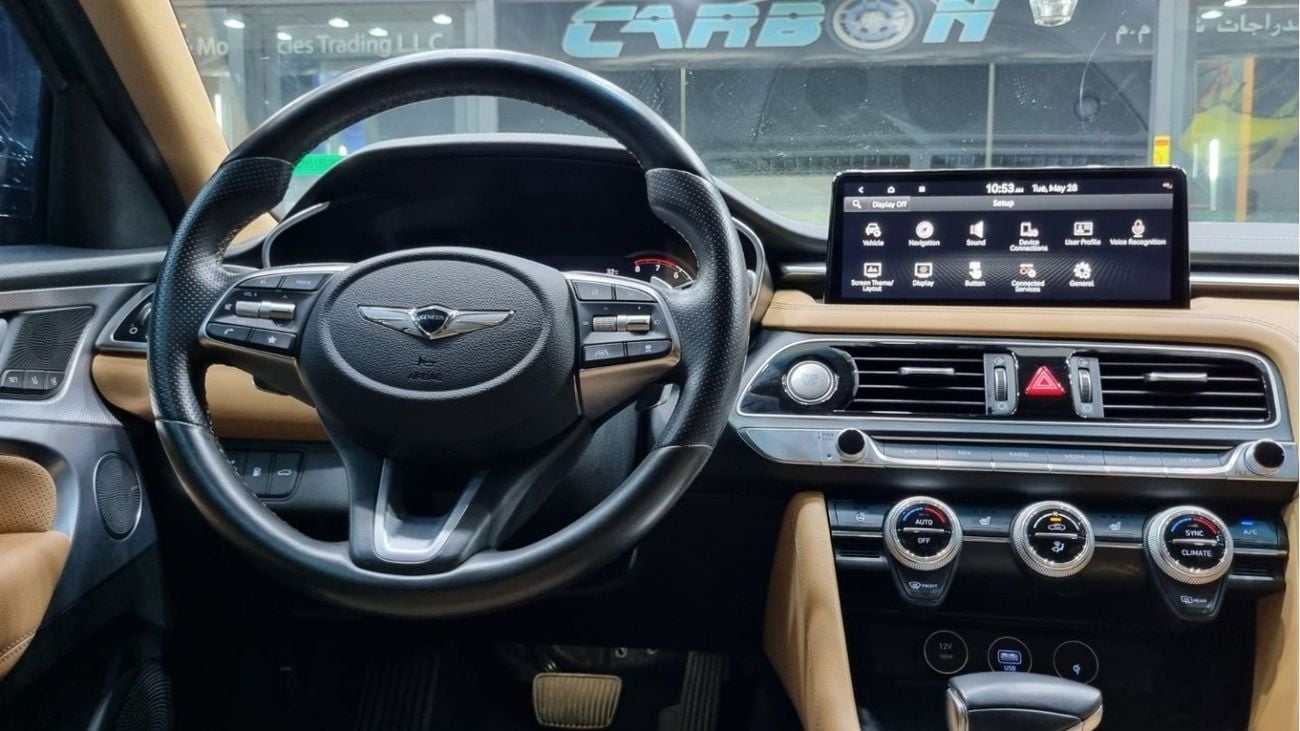 جينيسس G70 GENESIS G70 2022 IN PERFECT CONDITION WITH ONLY 27K KM FOR 115K AED