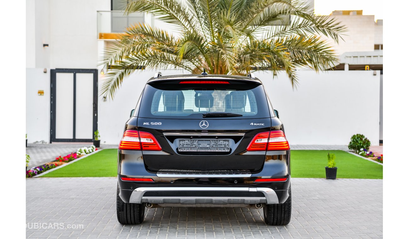 Mercedes-Benz ML 500 2013 - Low Mileage - AED 2,526 per month - 0% Downpayment