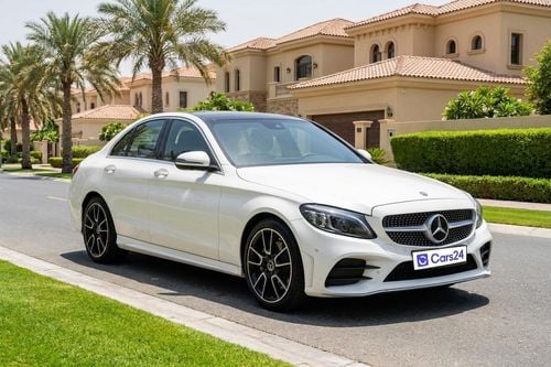 Mercedes Benz C200 AMG 2021 | AED 1748/Month | 0 DP | 30 Day Return | Warranty | Service History