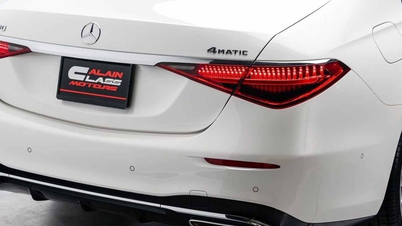 مرسيدس بنز S 500 4MATIC - 2023 - American Specs