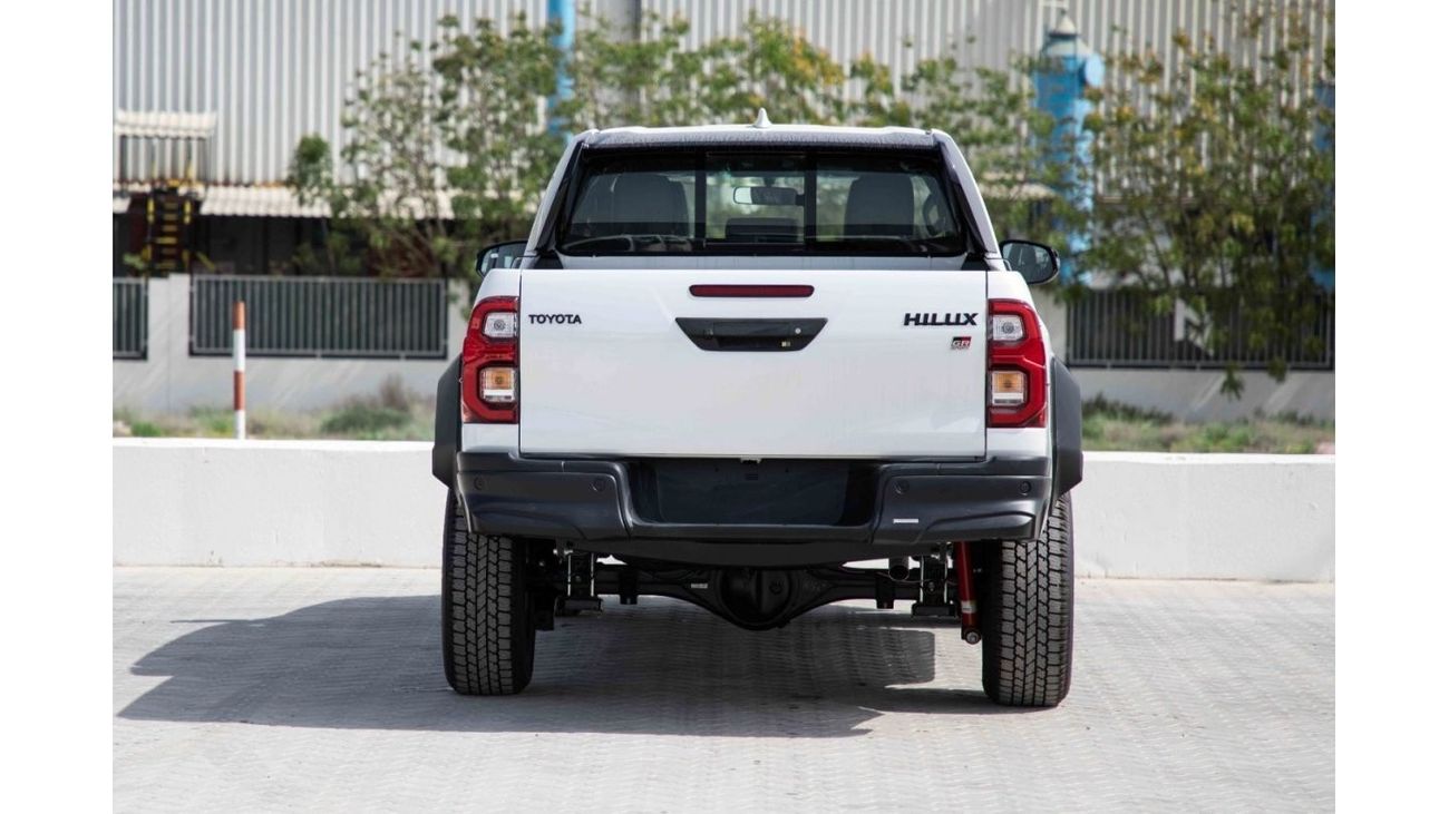 Toyota Hilux 2024 Toyota Hilux 4x4 DC 4.0 GR-S - Platinum White Pearl inside GRS