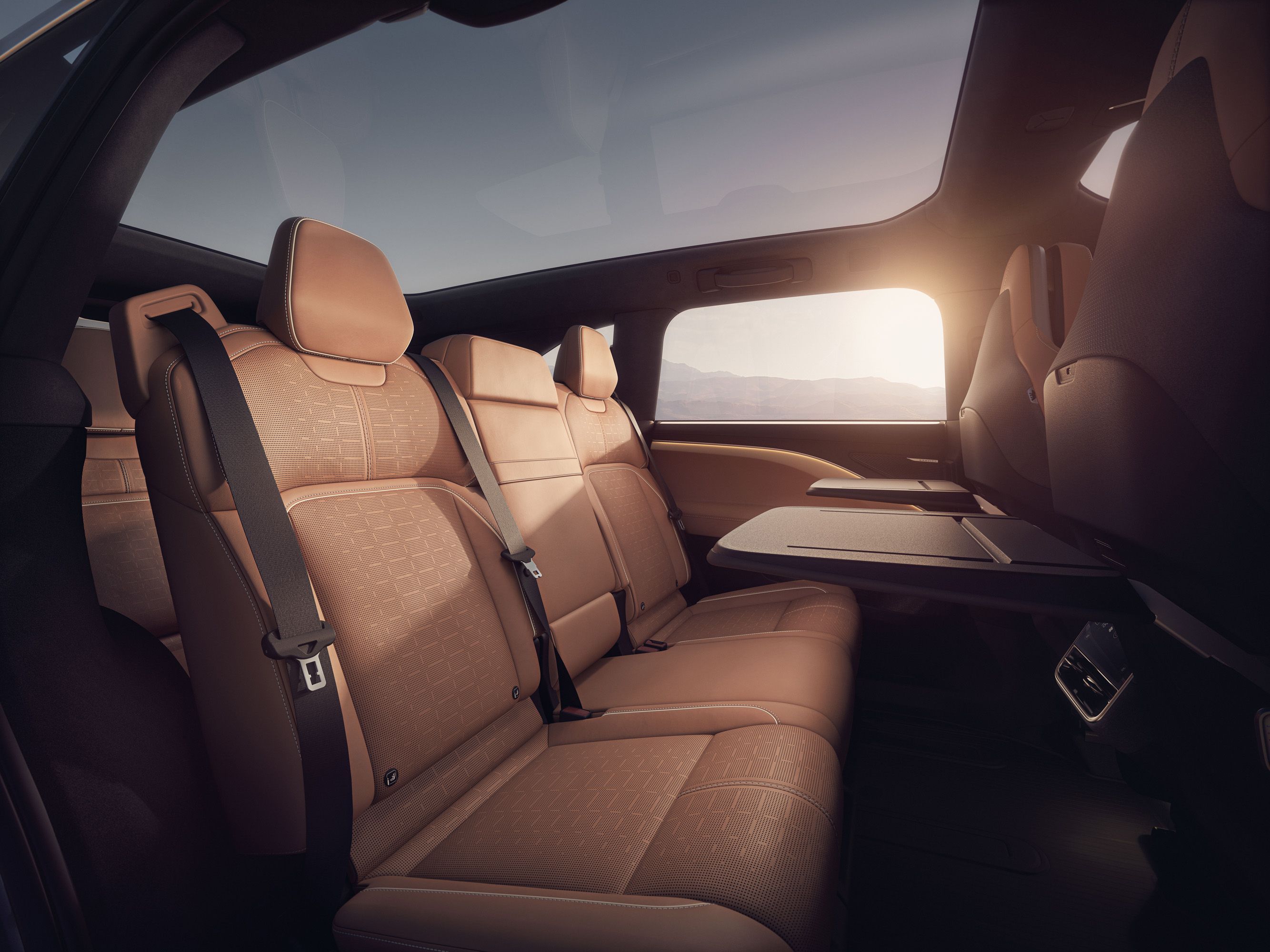 Lucid Gravity interior - Seats