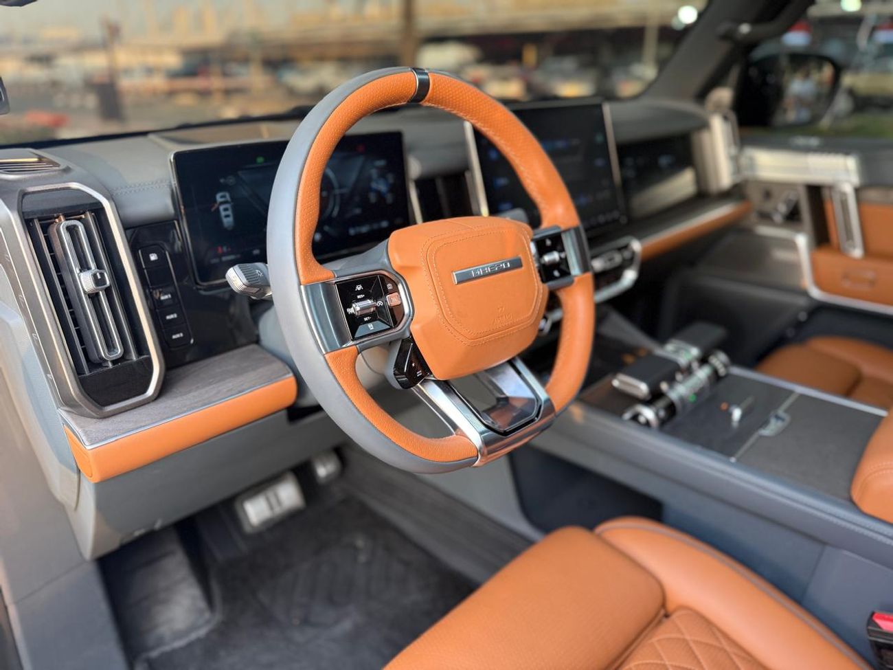 دونج فينج إم هيرو 917 DONGFENG M-HERO 01 2025 GCC 800 HP 1.5L HYBRID ( PLUG-IN ) MATT GREEN SUSPENSION LIFTER WARRANTY 5Y