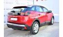 Peugeot 3008 1.6L ACTIVE 2018 GCC  AGENCY WARRANTY