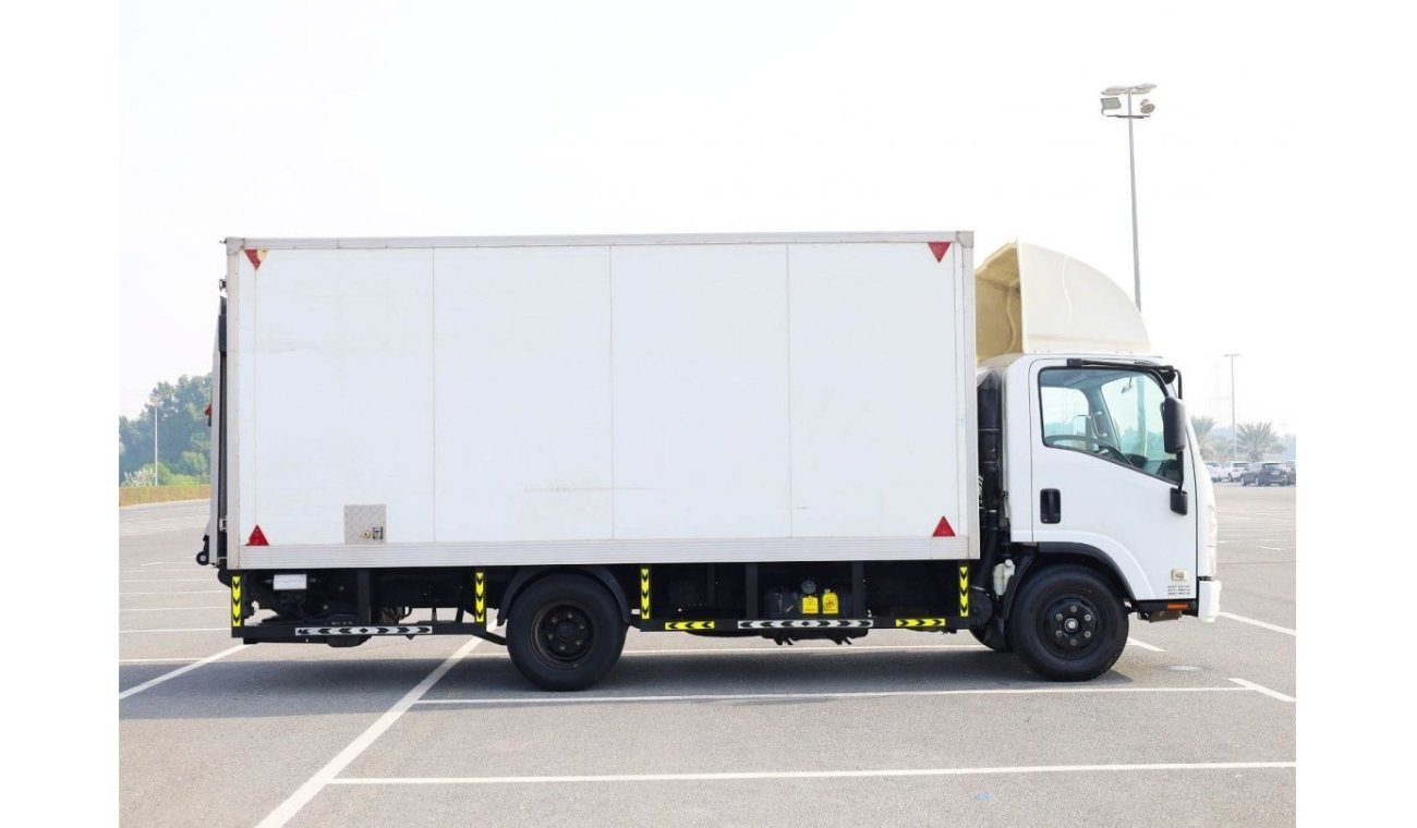 Isuzu NPR | Lowest Price Guaranteed | Turbo Engine | Insulated Box | Long Chassis with Cargo Lift (Tail-Lift)