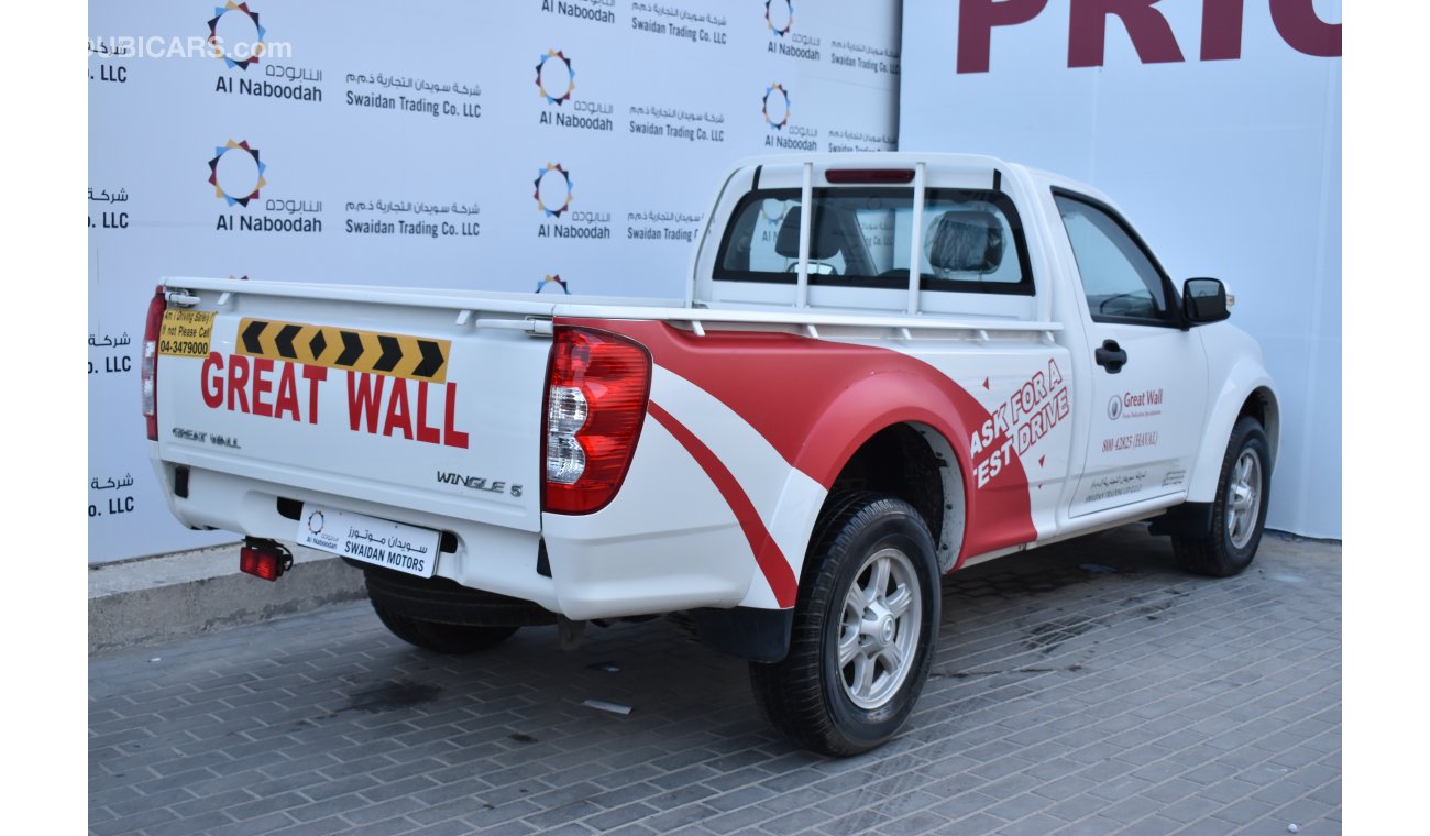 Great Wall Wingle PICKUP SINGLE CABIN 2.4L 2018 GCC NEW CARS DEMO VEHICLE  WITH 1 YEARS WARRANTY