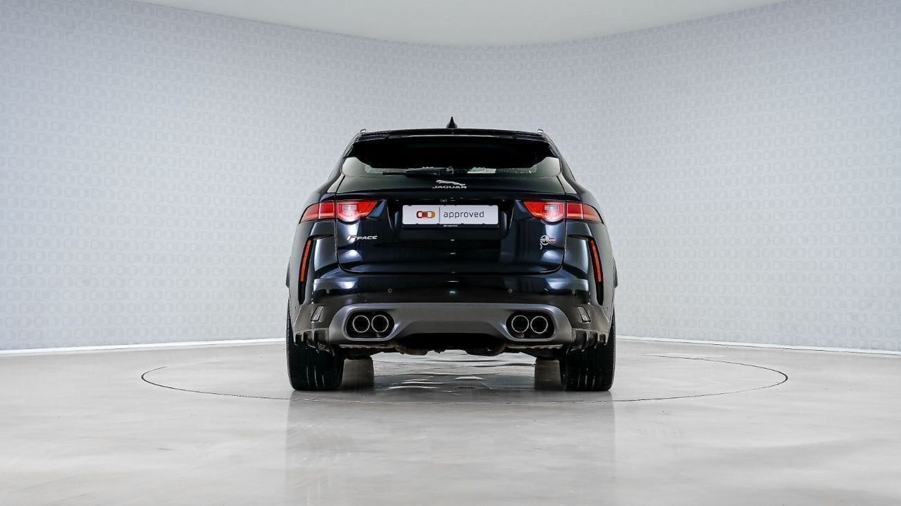 Jaguar F-PACE SVR 5.0L UAE's Very Best Example | AED 3,415 Per Month