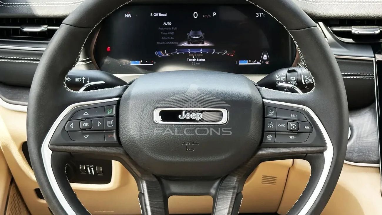 جيب جراند شيروكي 3.6L WL Limited 4x4 V6 AT – Premium SUV