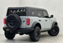 Ford Bronco 2022 Ford Bronco Wildtrak V6, April 2028 Ford Warranty + Service Pack, Full Options, GCC