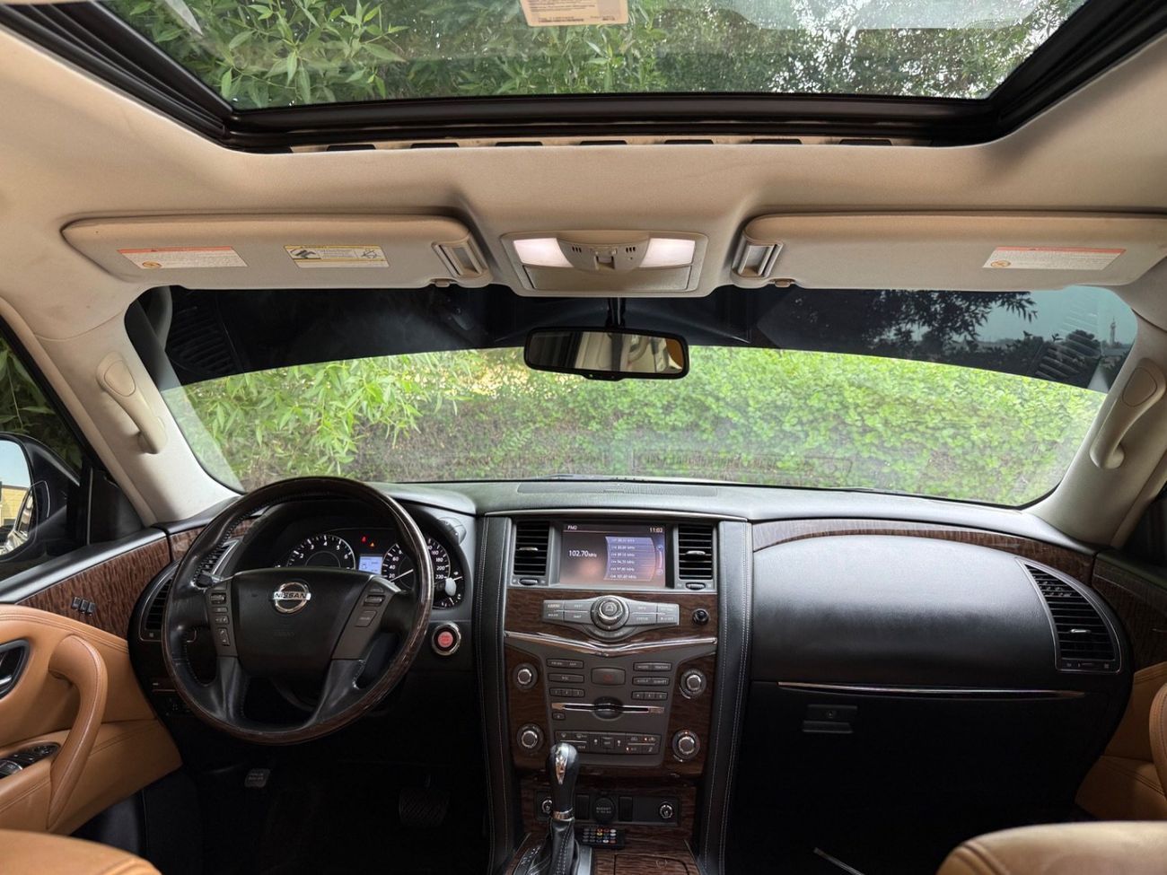 Nissan Patrol LE Platinum 5.6L نيسان باترول ٢٠١٥ بلاتينيوم ٥ كاميرات