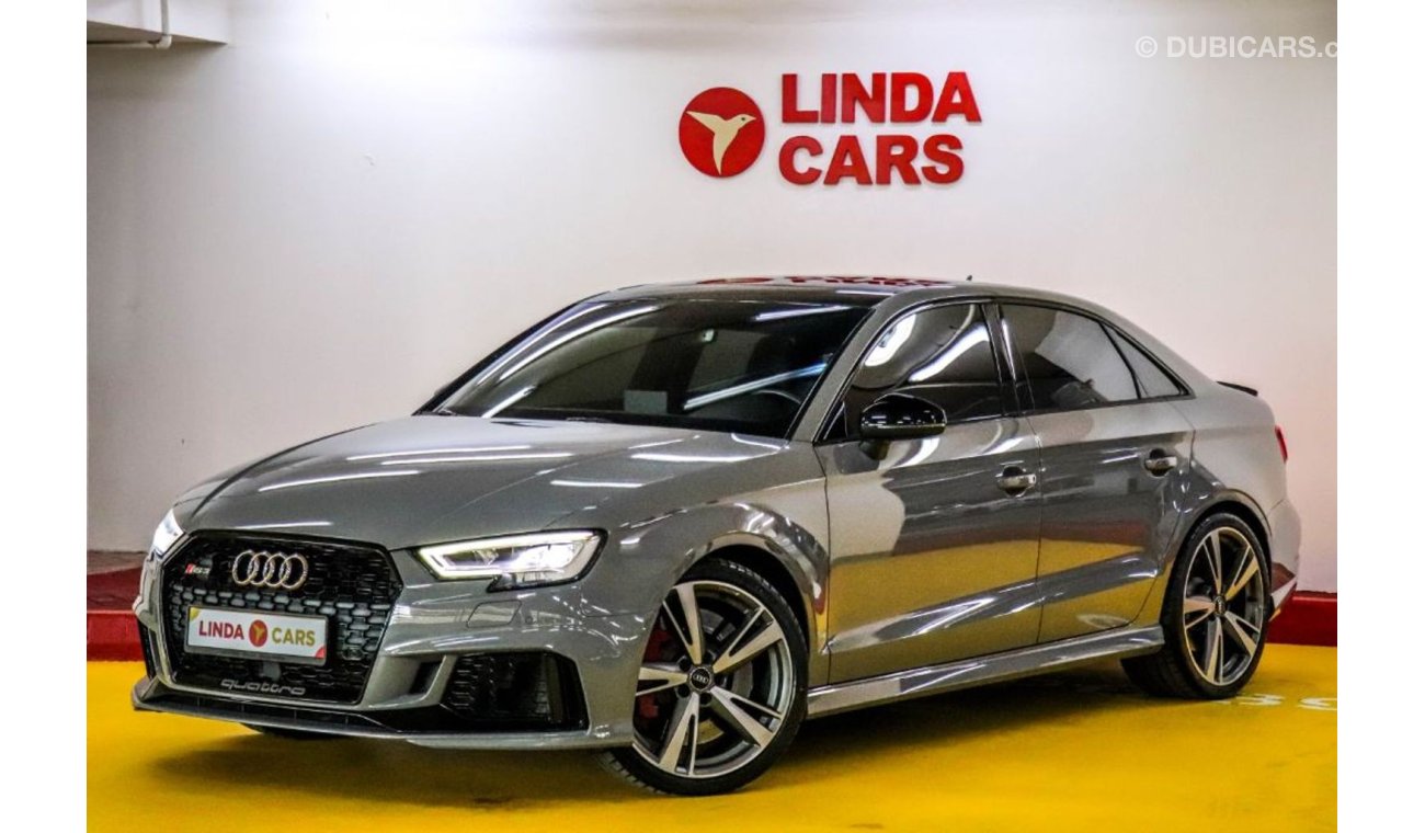 أودي RS3 Audi RS3 2018 GCC under Agency Warranty with Zero Down-Payment.