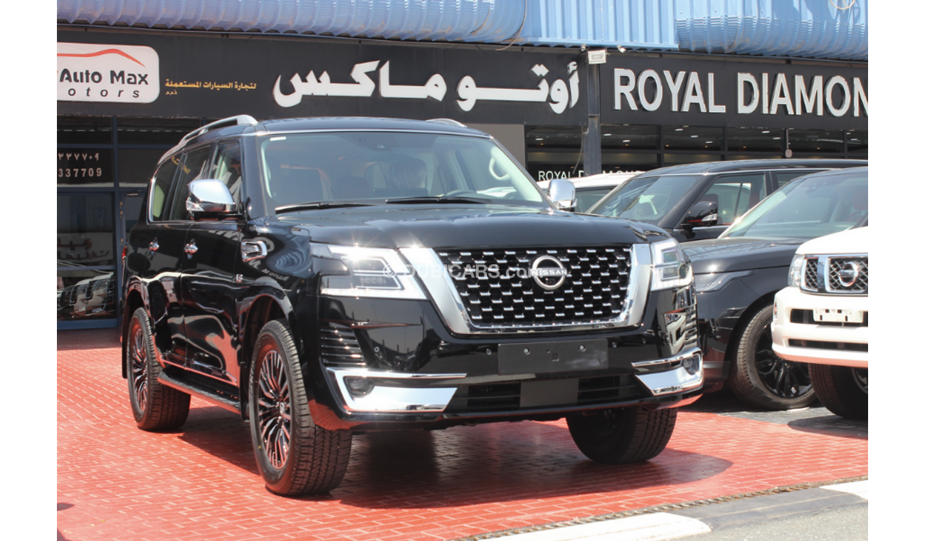 نيسان باترول (2023) V8 LE PLATINUM, GCC, UNDER WARRANTY AND SERVICE FROM LOCAL DEALER (Inclusive VAT)