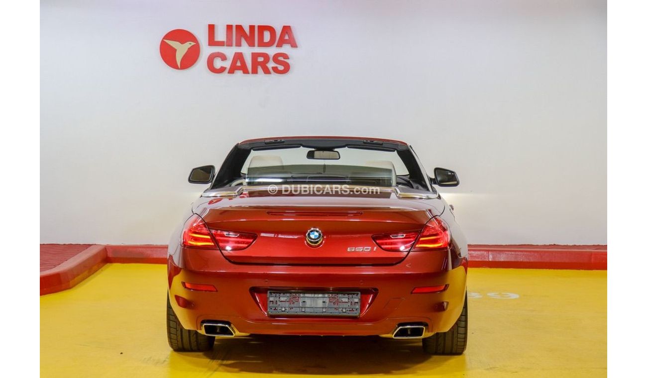 بي أم دبليو 650i BMW 650i M-Kit Convertible 2011 GCC.