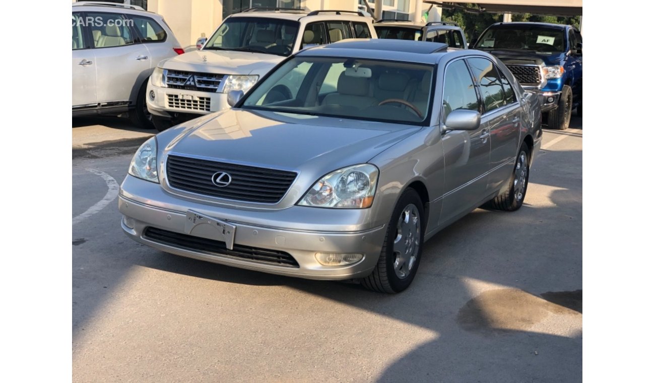 لكزس LS 430 موديل 2003 وارد نص الترا كراسي جلد ومثبت سرعه وتحكم كهربي كامل ونظام صوت ممتاز