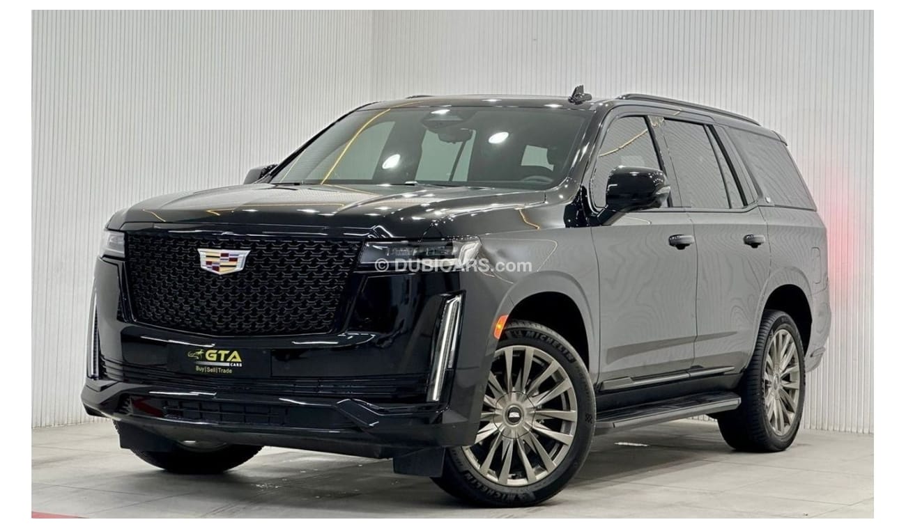 كاديلاك إسكالاد 2023 Cadillac Escalade Sport, Jan 2027 Cadillac Warranty, Jan 2028 Cadillac Service Pack, GCC