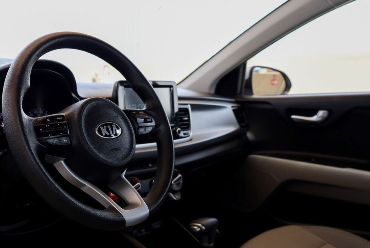 Kia Rio Kia Rio 2021 GCC under Agency Warranty with Flexible Down-Payment.