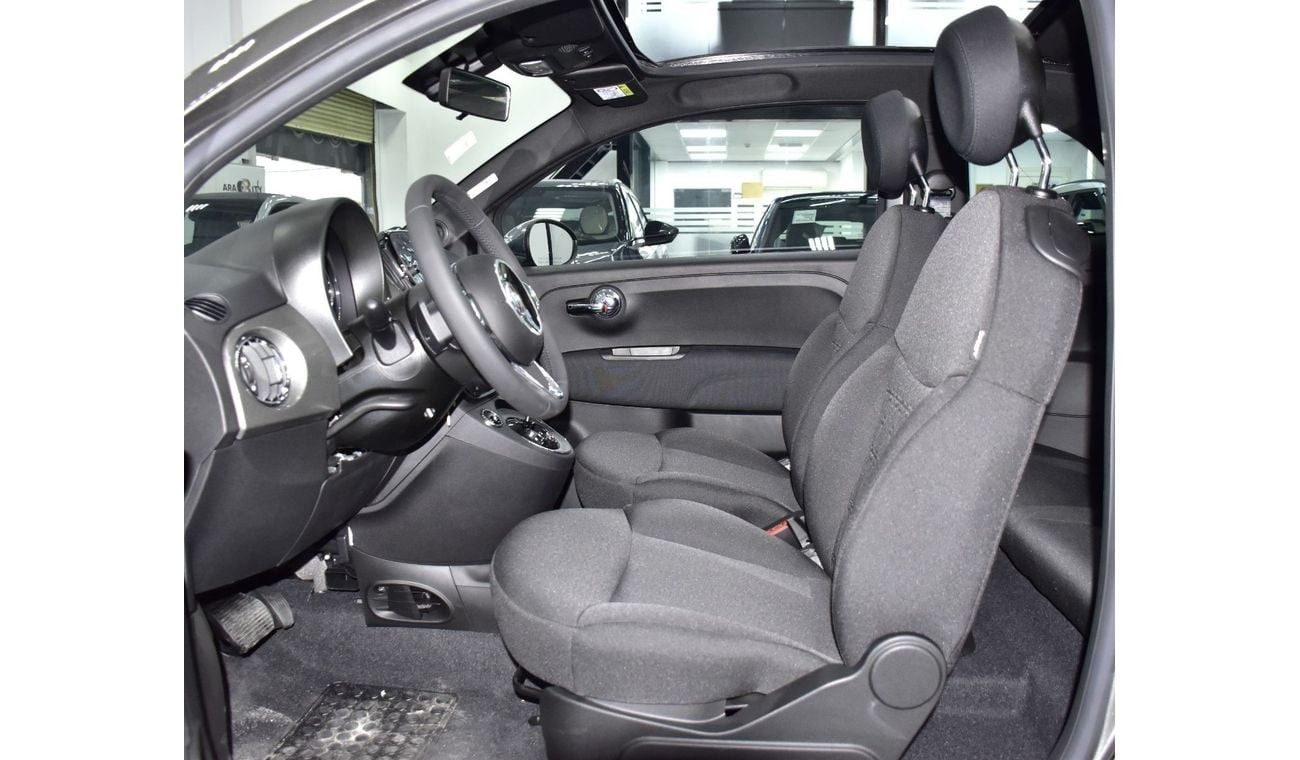 Fiat 500C EXCELLENT DEAL for our Fiat 500 Cabrio 1.4L ( 2024 Model ) in Grey Color GCC Specs