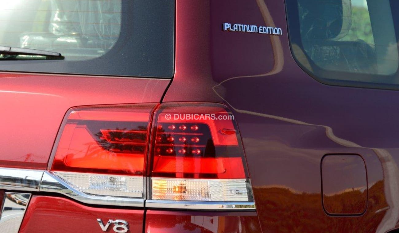 Toyota Land Cruiser Platinum Edition V8