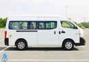 Nissan Urvan Std 2021 NV350 13 High Back Executive Seats / 2.5 Petrol M/T / GCC / Like New Condition