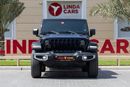 Jeep Wrangler Unlimited Sahara 3.6L Jeep Wrangler Unlimited Sahara 2023 GCC under Agency Warranty with Flexible Do