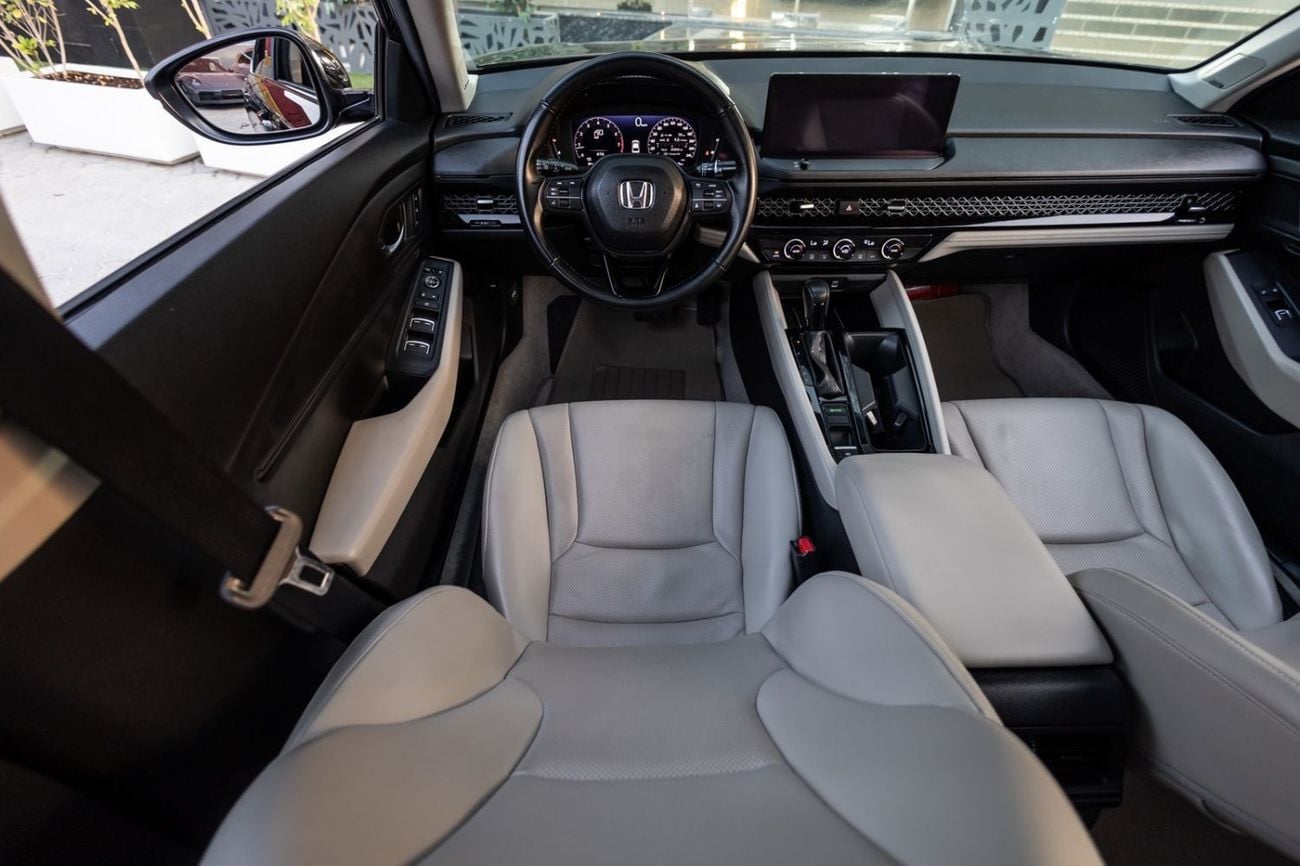 Honda Accord EX-L Honda Accord 2024 GCC | Agency Warranty | Service Contract for 1,563.00 AED monthly