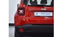 جيب رينيجيد EXCELLENT DEAL for our Jeep Renegade Longitude ( 2017 Model ) in Red Color GCC Specs