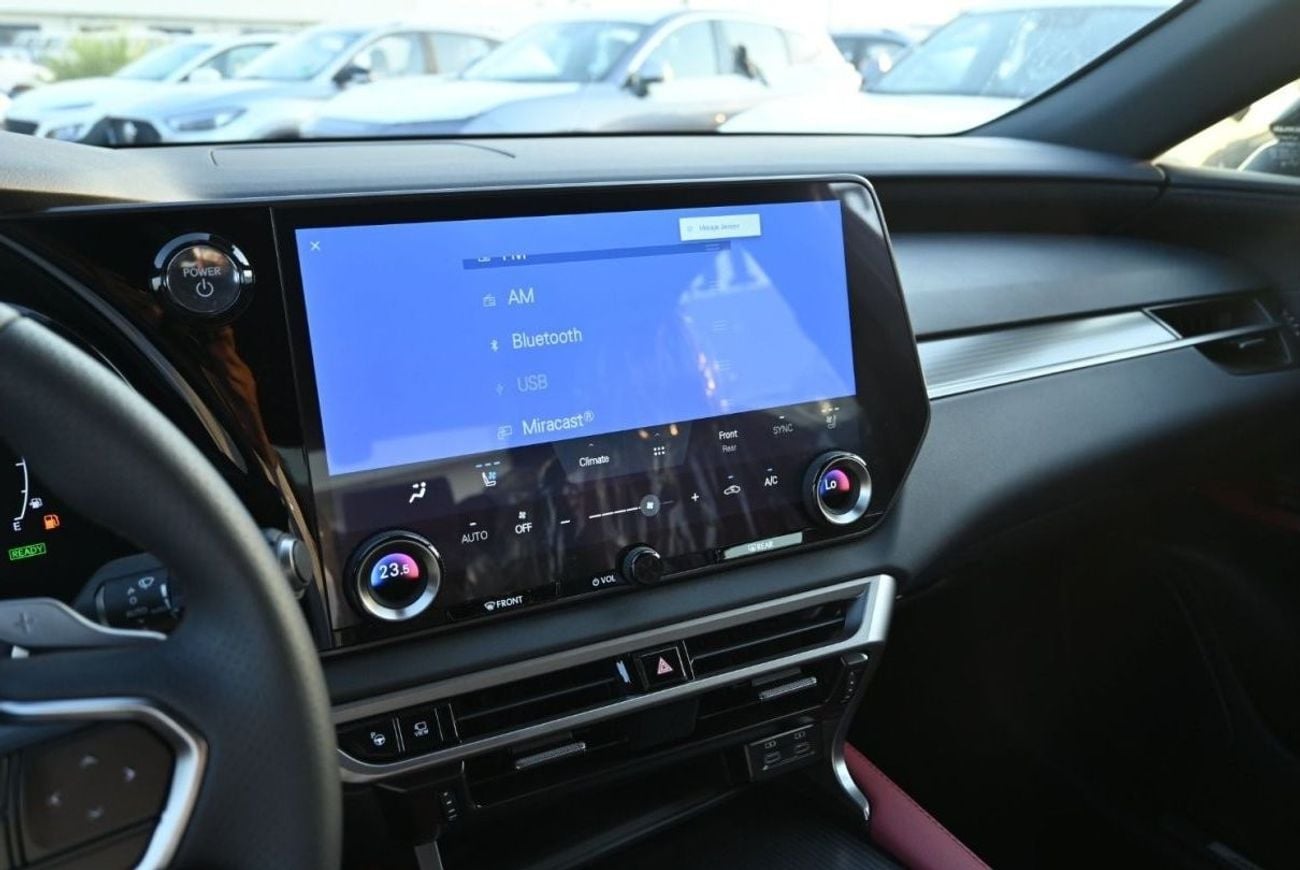 لكزس RX 500h Lexus RX500h F-Sport 2.4L, In-line 4-cylinder Turbo Hybrid, AWD, CUV Model 2025, Color Black