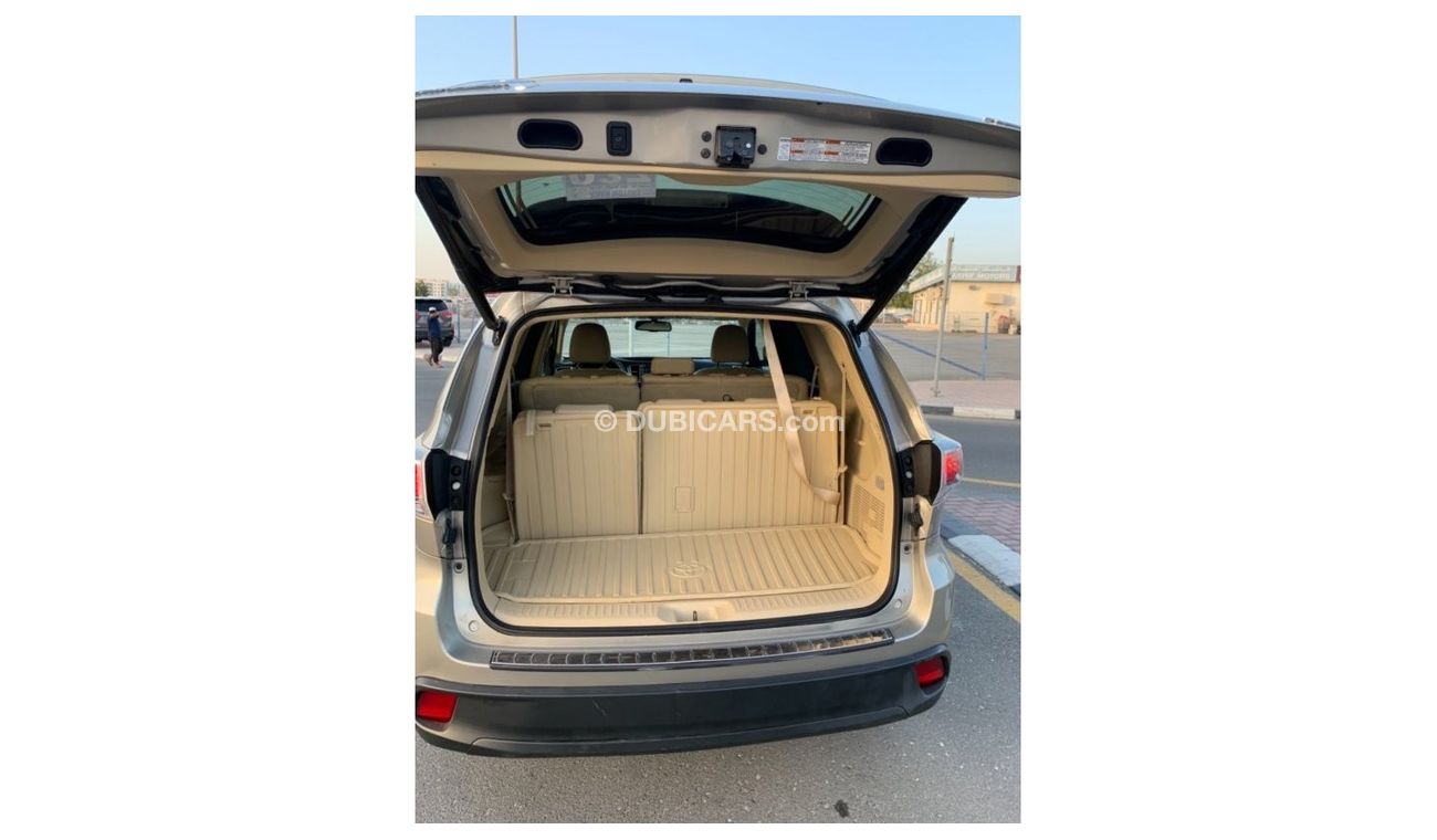 Toyota Highlander GOLD COLOR LIMITED 4x4 SUNROOF FULL OPTION 2016 US IMPORTED