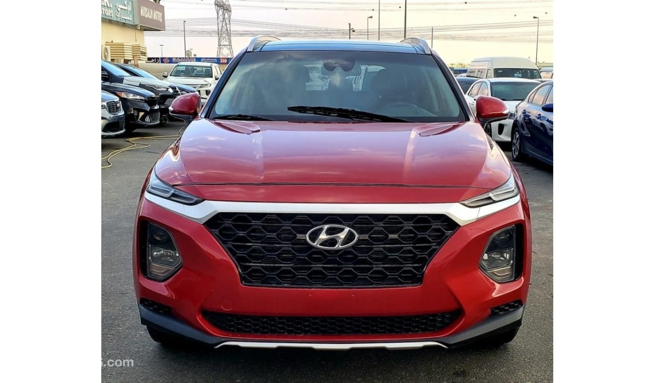 Hyundai Santa Fe GL Panorama HYUNDAI SANTA FE RED 2019