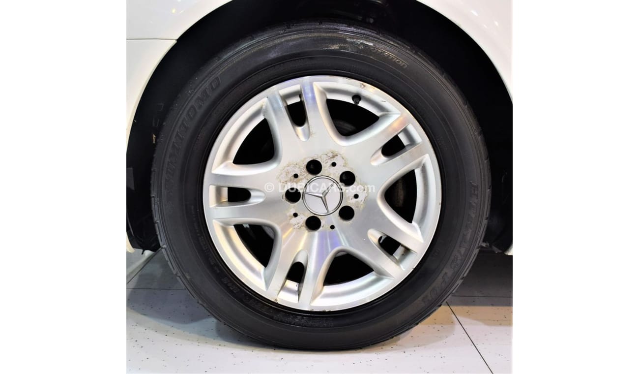 Mercedes-Benz E200 ORIGINAL PAINT ( صبغ وكاله ) Mercedes E200 2005 Model!! in White Color! GCC Specs