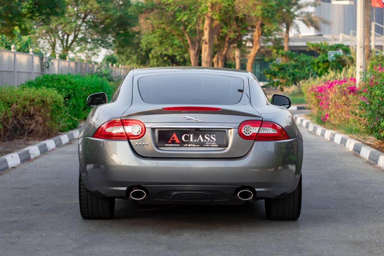 Jaguar XK Engine: 5.0L V8 | Power: 385 HP @ 6,500 RPM | Torque: 380 lb-ft @ 3,500 RPM