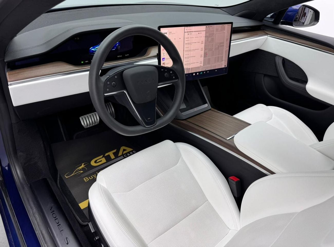 Tesla Model S Plaid (AWD) 2023 Tesla Model S, Tesla Warranty+Full Service History, GCC