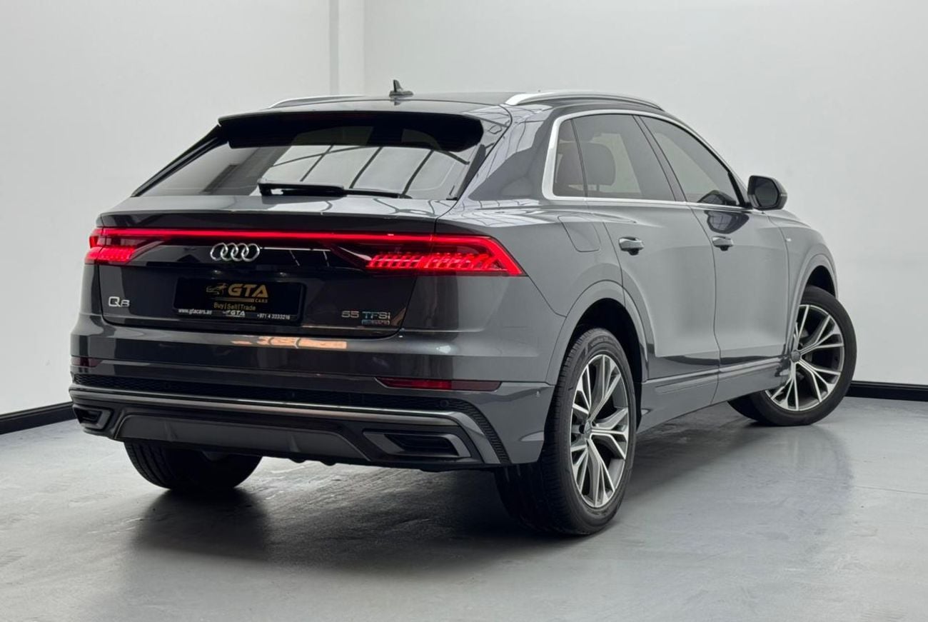 Audi Q8 55 TFSI quattro S-Line 3.0L (340 HP) 2020 Audi Q8 55TFSI S-Line, Audi Service History, 1 Year Warran