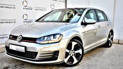 فولكس واجن جولف GTI 2.0L SEL 2016 GCC SPECS DEALER WARRANTY