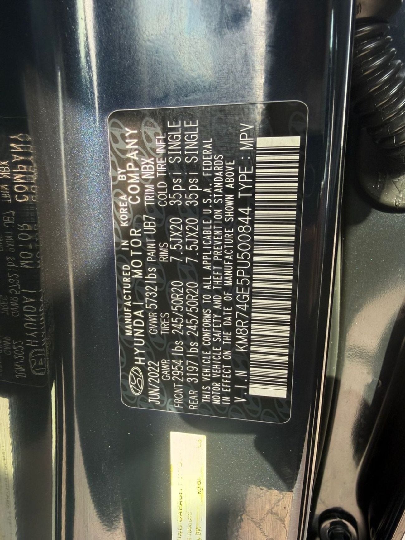 هيونداي باليساد 2023 HYUNDAI PALISADE CALLIGRAPHY 3.8L