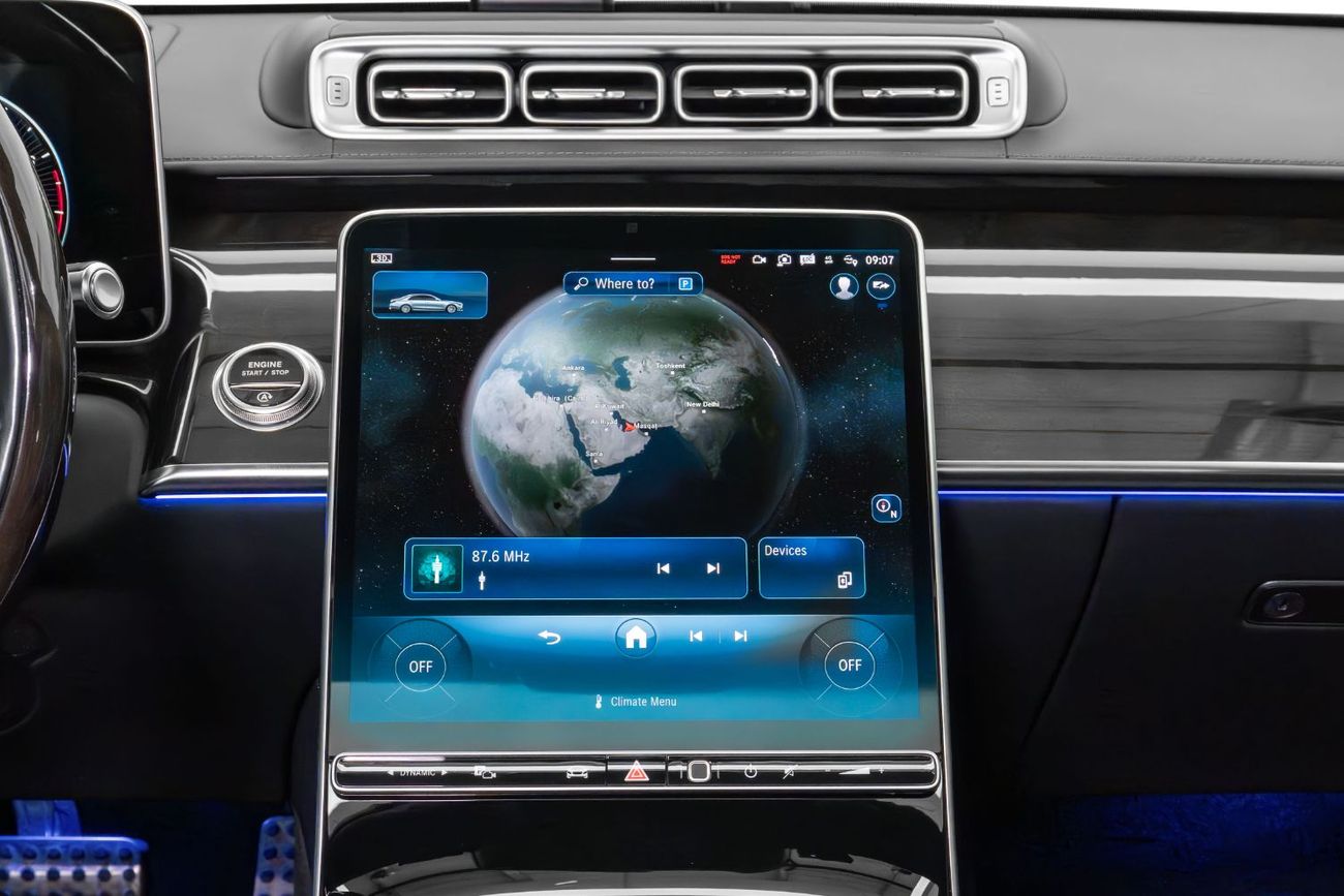 Mercedes-Benz S 500 0% Down Payment | AED 3,665 P/M | Warranty and Service Package Available