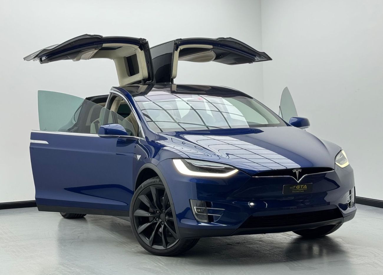 Tesla Model X 2018 Tesla Model X 100D, 2026 Battery Warranty Drive Unit Warranty, Tesla Service History, GCC