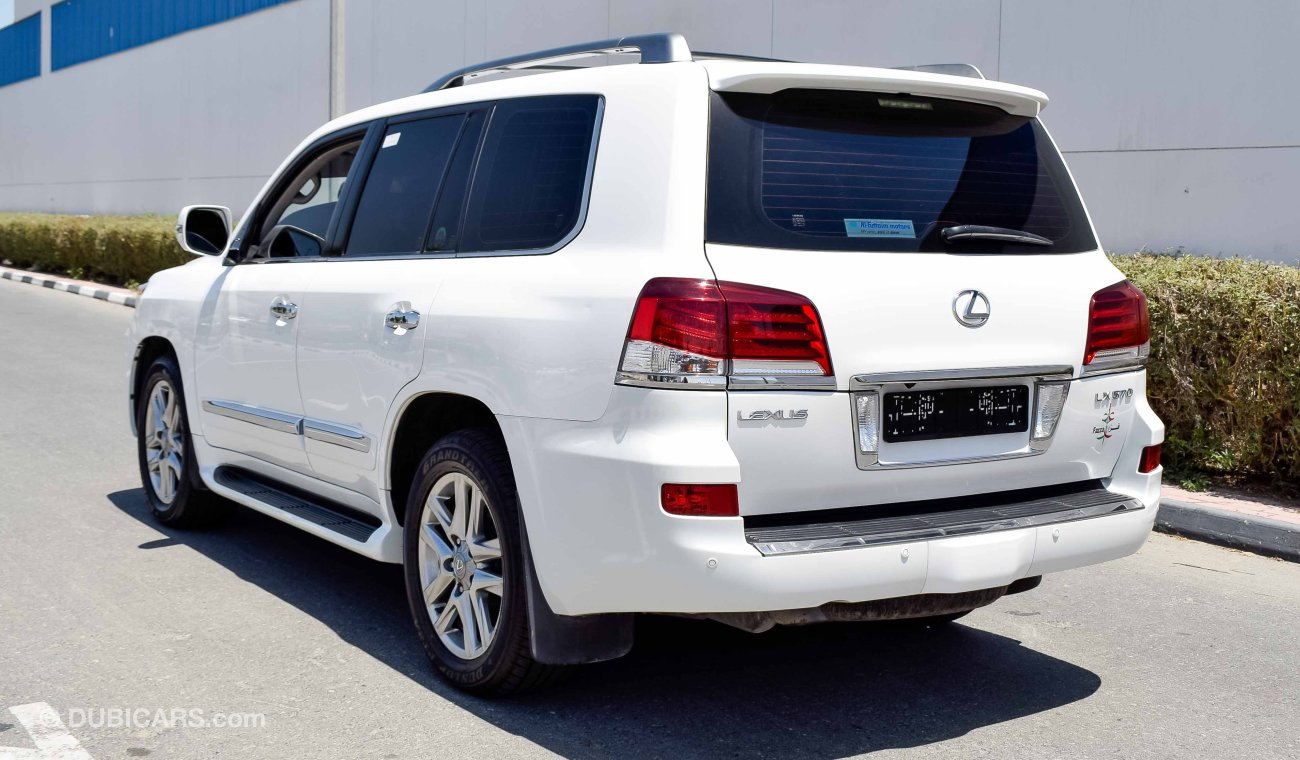 Lexus LX570 full services history from al futaim