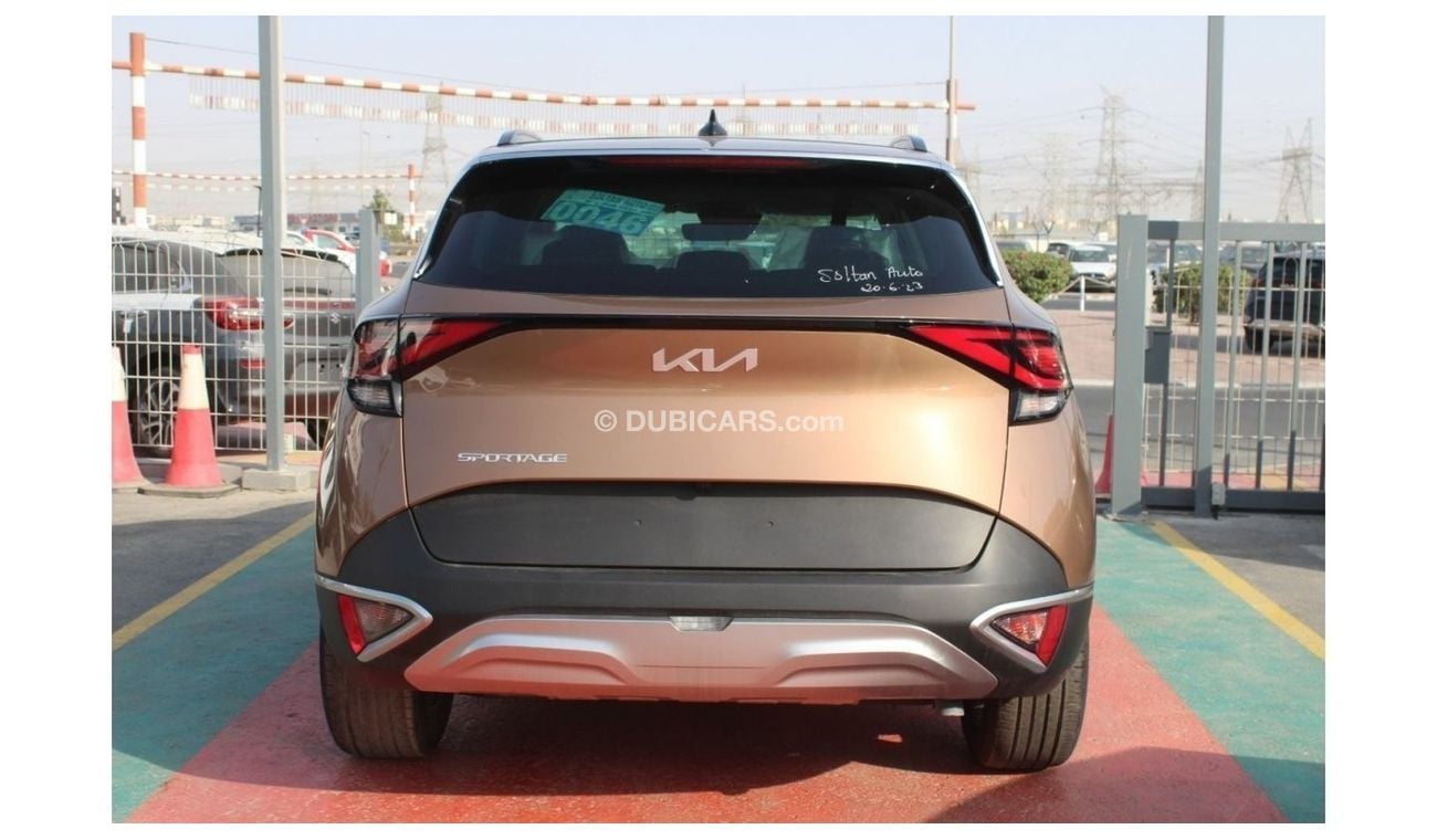 Kia Sportage ((High Line)) Turbo 1.6L petrol fwd 2022 Bronze color ,Electric tailgate